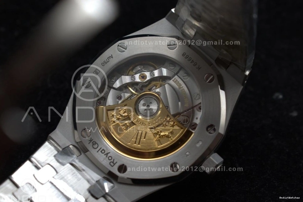 White Affordable Frosted Oak Edition Dial Bracelet 37mm On SS Super SS 15454 1:1 APSF Royal Textured SA3120 Best 1033 Clone 0920
